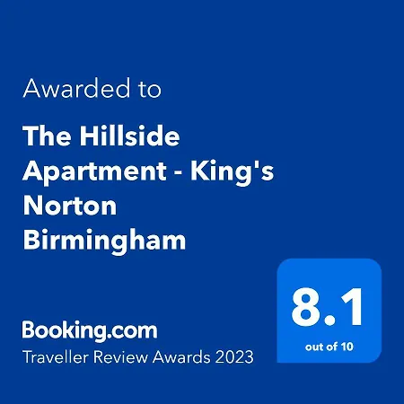 The Hillside - King's Norton Apartmán *